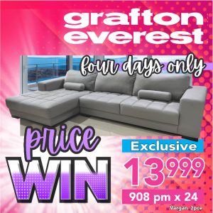 Vargan 2pce corner with chaise - LHF - Rock Slate