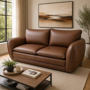 Plaza 2 seater couch - Dallas spice