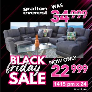 Grafton Everest Ariel - 5 pce - Addo Asphalt