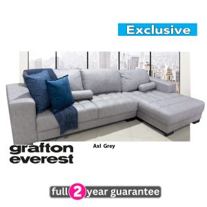 Vargan with chaise - Axel Grey - LHF or RHF