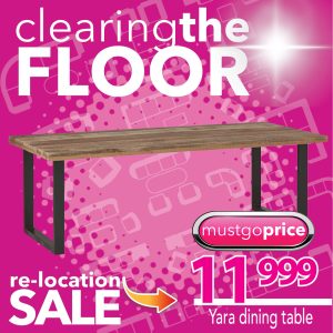 Yara dining room table