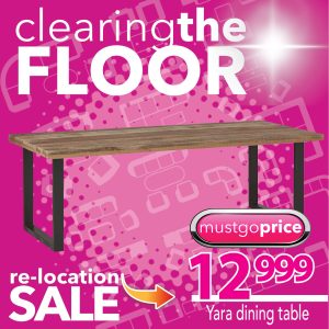 Yara dining room table