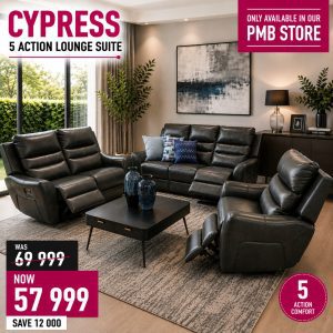 Alpine Cyprus 5 action - Neo Steel - Electric Recliner