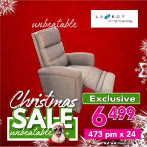 La-Z-Boy - Astra Recliner - Almond