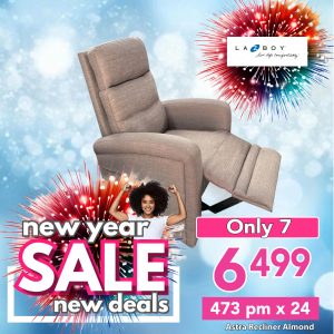 La-Z-Boy - Astra Recliner - Almond