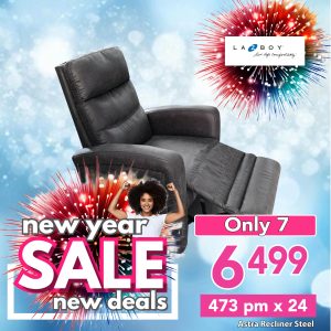 La-Z-Boy - Astra Recliner - Steel