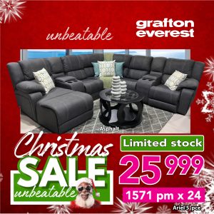 Grafton Everest Ariel - 5 pce - Addo Asphalt