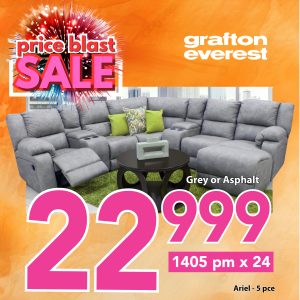 Grafton Everest Ariel - 5 pce - Addo Grey