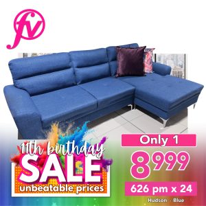 Hudson Corner - blue