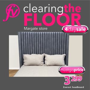 Everest headboard - Margate store only