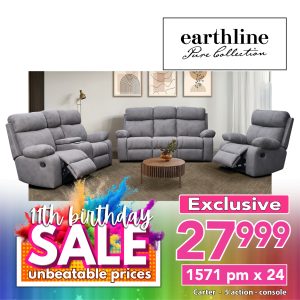 Carter - 5 action - with console  - Grey