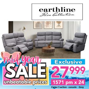 Carter - 5 action - with console  - Grey