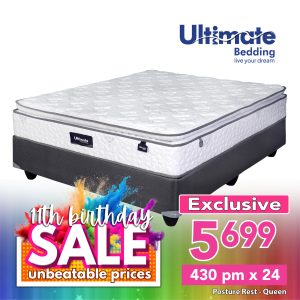 Posture Rest - No Turn - Base & Mattress - Queen