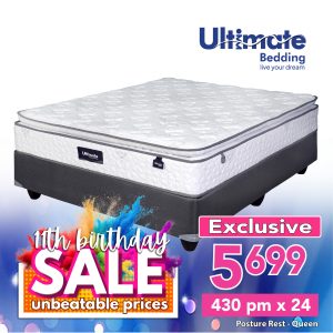 Posture Rest - No Turn - Base & Mattress - Queen