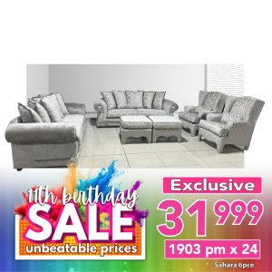 Sahara 6pce lounge suite