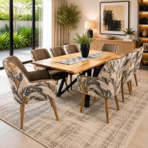 Marcus dining room suite - stella chairs