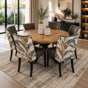 Evan dining room suite - Chobe chairs