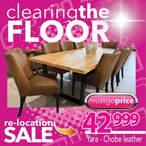 Yara dining room suite