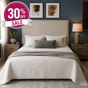 Whitney headboard - Vanilla