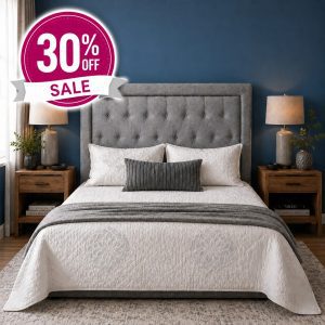 Taylor headboard - Jamie Grey